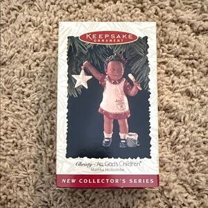 Christy All God‘s Children Martha Holcombe Collectors Hallmark Ornament 1996